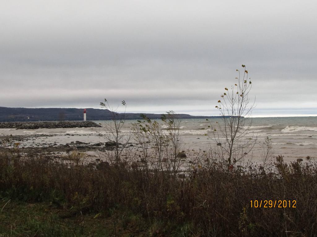 Georgian Bay after Sandy 1
