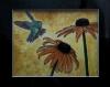 BlackEyed Susans and a Hummingbird